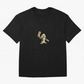 Mexico Soccer Mascot Champion - Mexican Football Victory Trophy 2026 Oversized T-Shirt Bring a Vintage Feel to the FIFA World Cup 2026 Journey through Messi Highlights, Netherlands Pride, Sports Nostalgia, International Competition, Famous Players