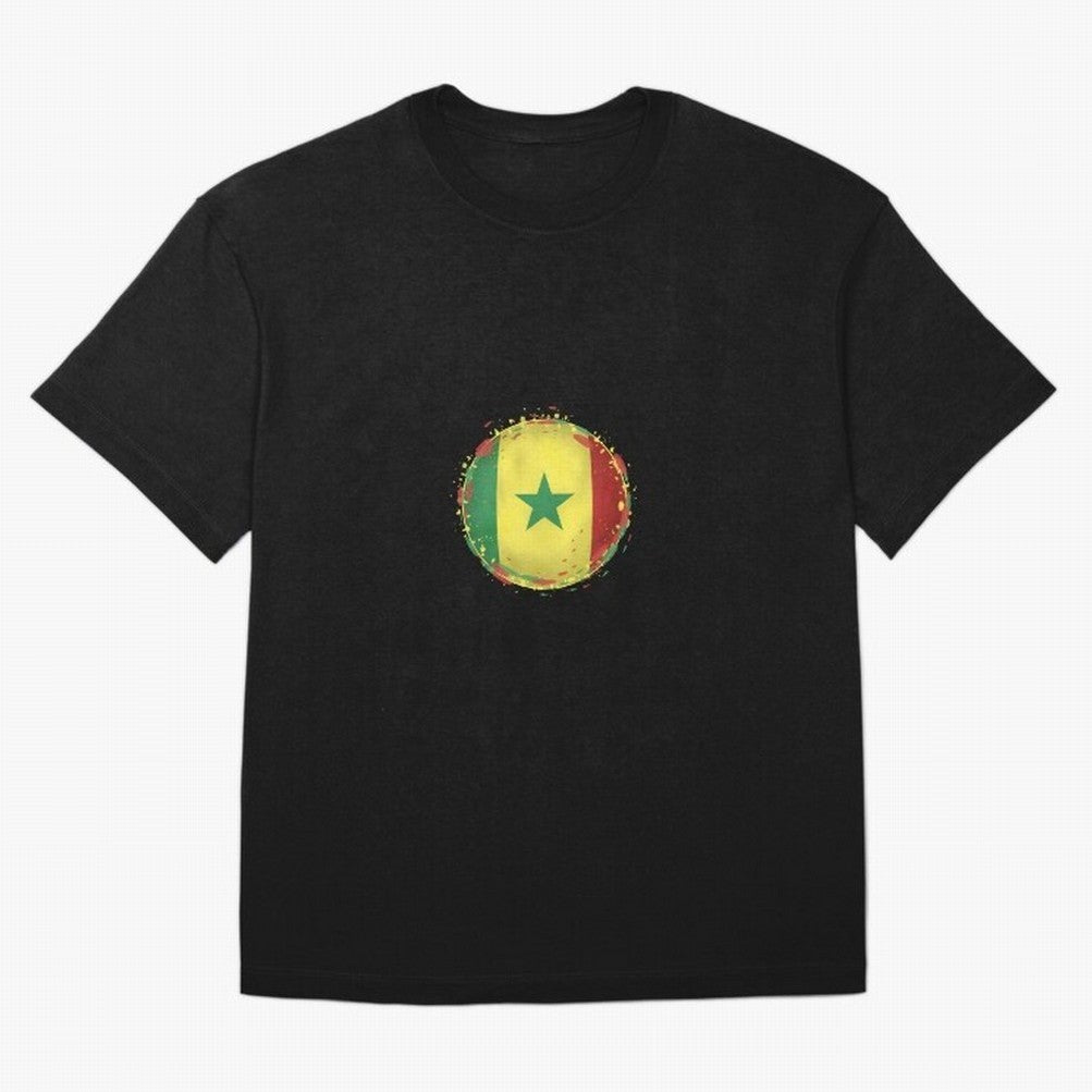 Senegal Oversized T-Shirt Bring Global Football Passion for FIFA World Cup 2026 Group Stage, Driven by Neymar, Argentina and Brazil, Global Supporter Spirit, Legendary Goals, National Colors and Tournament Celebration; Perfect for Supporters Who
