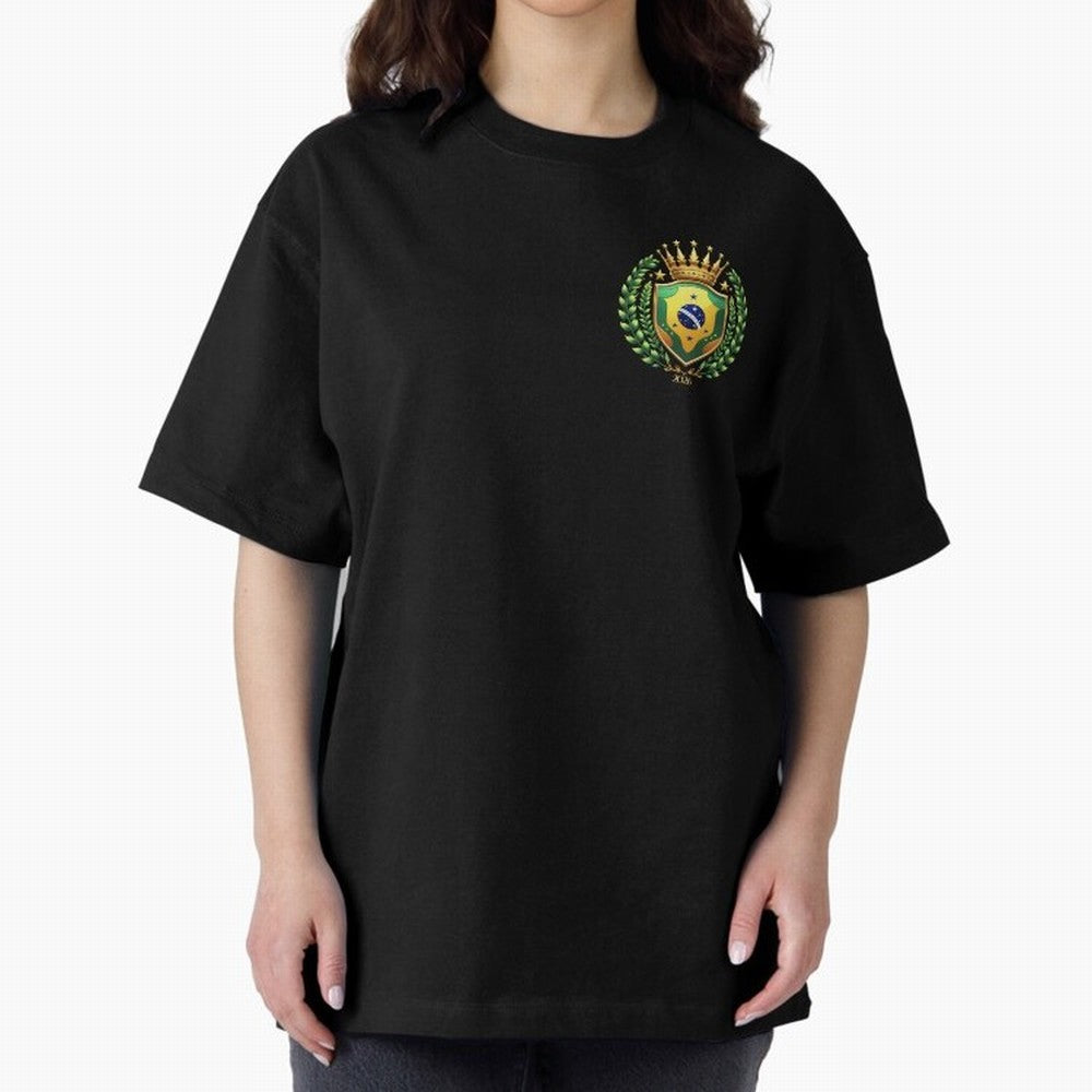 Brazil World Cup 2026 Oversized T-Shirt Carry the Dream of FIFA World Cup 2026 Group Stage for Fans of Messi and France, Bringing Football History, Final Match Energy, Crowd Noise and Once in a Lifetime Moments; Built for Supporters Chasing Trophy