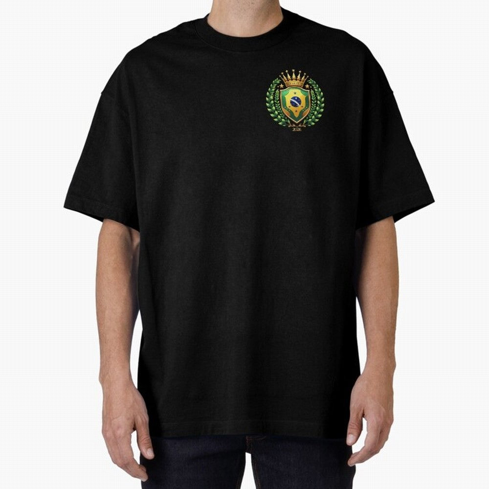 Brazil World Cup 2026 Oversized T-Shirt Carry the Dream of FIFA World Cup 2026 Group Stage for Fans of Messi and France, Bringing Football History, Final Match Energy, Crowd Noise and Once in a Lifetime Moments; Built for Supporters Chasing Trophy