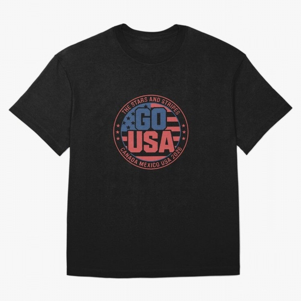 2026 USA Soccer Mexico Canada Oversized T-Shirt Bring Trophy Dreams to FIFA World Cup 2026 USA Canada Mexico Centered on Mbappe, Brazil, Portugal and Argentina Energy, Stadium Chants, National Pride, Trophy Dreams and Unforgettable Football