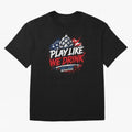 Play Like We Drink ¨C Craft Beer Revolution Oversized T-Shirt Carry the Dream of Match Day Hype around FIFA World Cup 2026 USA Canada Mexico, CR7, France and Portugal, Championship Spirit, Famous Goals, Roaring Crowds and International Football