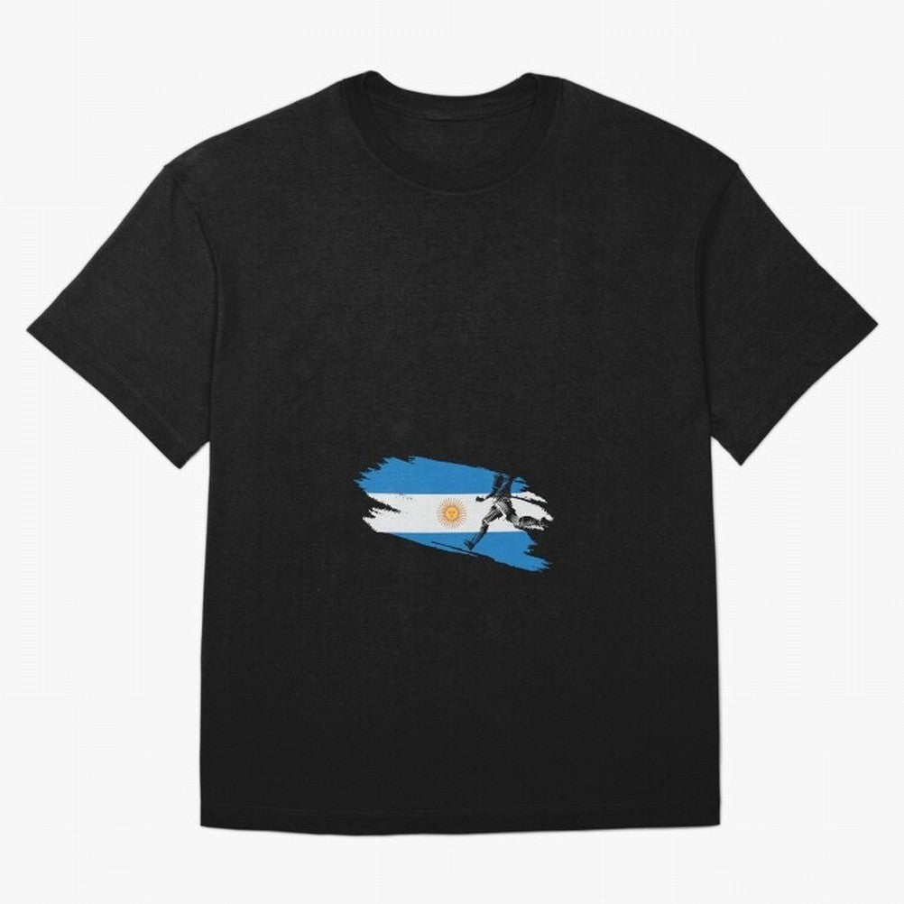 Argentina 2026 ¨C Muchachos ¨C Rumbo a la Cuarta en USA 2026 Oversized T-Shirt Keep Football History Alive during the FIFA World Cup 2026 Journey through Cristiano Ronaldo Highlights, Portugal, Spain and Germany Pride, Retro Football Energy, Iconic