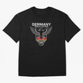 Germany National Football Team World Cup 2026 Eagle Logo Oversized T-Shirt Capture Stadium Memories from Match Day Hype around FIFA World Cup 2026 USA Canada Mexico, Neymar, Haaland and Cristiano Ronaldo, France and Portugal, Fan Favorite Moments,