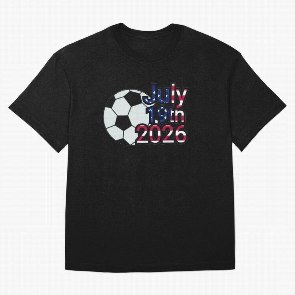 2026 USA Oversized T-Shirt Show Your Tournament Heart for FIFA World Cup 2026 Group Stage Spirit, Capturing Brazil, Portugal and Argentina, CR7, Tournament Hype, Historic Matchups, Family Viewing Parties and Global Sports Pride; Created for Match
