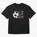 2026 USA Oversized T-Shirt Show Your Tournament Heart for FIFA World Cup 2026 Group Stage Spirit, Capturing Brazil, Portugal and Argentina, CR7, Tournament Hype, Historic Matchups, Family Viewing Parties and Global Sports Pride; Created for Match