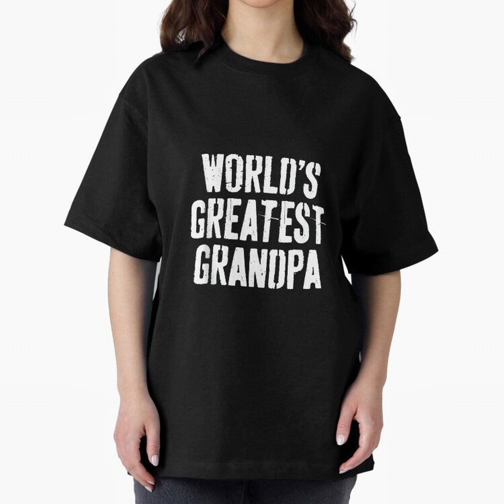 Mens World's Greatest Grandpa Shirt Papa Men Fathers Day Oversized T-Shirt Celebrate the Next Chapter of the FIFA World Cup 2026 Journey through Messi Highlights, Argentina and Brazil Pride, Football History, Final Match Energy, Crowd Noise and
