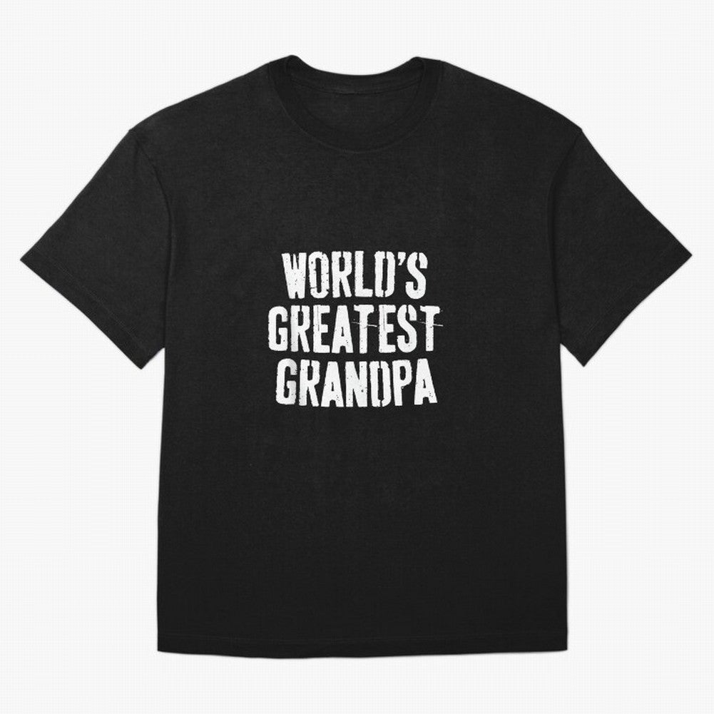 Mens World's Greatest Grandpa Shirt Papa Men Fathers Day Oversized T-Shirt Celebrate the Next Chapter of the FIFA World Cup 2026 Journey through Messi Highlights, Argentina and Brazil Pride, Football History, Final Match Energy, Crowd Noise and