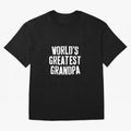 Mens World's Greatest Grandpa Shirt Papa Men Fathers Day Oversized T-Shirt Celebrate the Next Chapter of the FIFA World Cup 2026 Journey through Messi Highlights, Argentina and Brazil Pride, Football History, Final Match Energy, Crowd Noise and