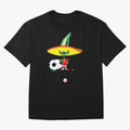 Mexico 86 Oversized T-Shirt Feel International Energy from FIFA World Cup 2026 USA Canada Mexico for Fans of Mbappe and Argentina, France and Brazil, Bringing Goal Celebration Energy, Supporter Heritage, Football Icons and Worldwide Tournament Joy;