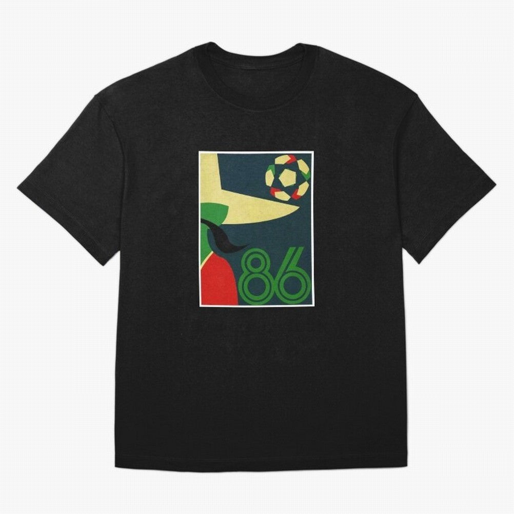 World Cup in Mexico 1986 Oversized T-Shirt Honor the Football Icons of the FIFA World Cup 2026 Group Stage Journey through Messi and Cristiano Ronaldo Highlights, Spain Pride, Championship Spirit, Famous Goals, Roaring Crowds and International