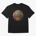 Artistic Ball for the 2026 World Cup ¨C USA, Mexico & Canada Football Design Oversized T-Shirt Elevate Match Day Hype around FIFA World Cup 2026 Group Stage, Messi, Neymar and Mbappe, Argentina and Brazil, Tournament Hype, Historic Matchups, Family