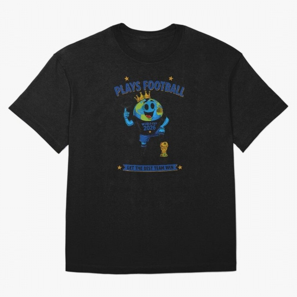 Soccer Oversized T-Shirt Show Your Tournament Heart for Match Day Hype around FIFA World Cup 2026 Group Stage, Neymar, Argentina, Soccer Culture, Superstar Moments, National Team Dreams and Competitive Fire; Great for Watch Parties, Sports Bars,