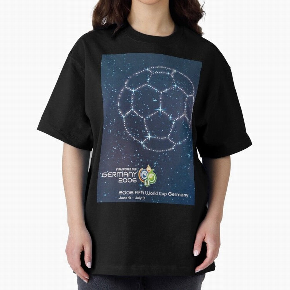 World Cup Germany 2006 v2. Oversized T-Shirt Mark Match Day Hype around FIFA World Cup 2026 Group Stage, Neymar, Spain and Netherlands, Champion Mindset, Group Stage Buzz, Knockout Tension and Passionate Fan Culture; Perfect for Fans, Collectors,