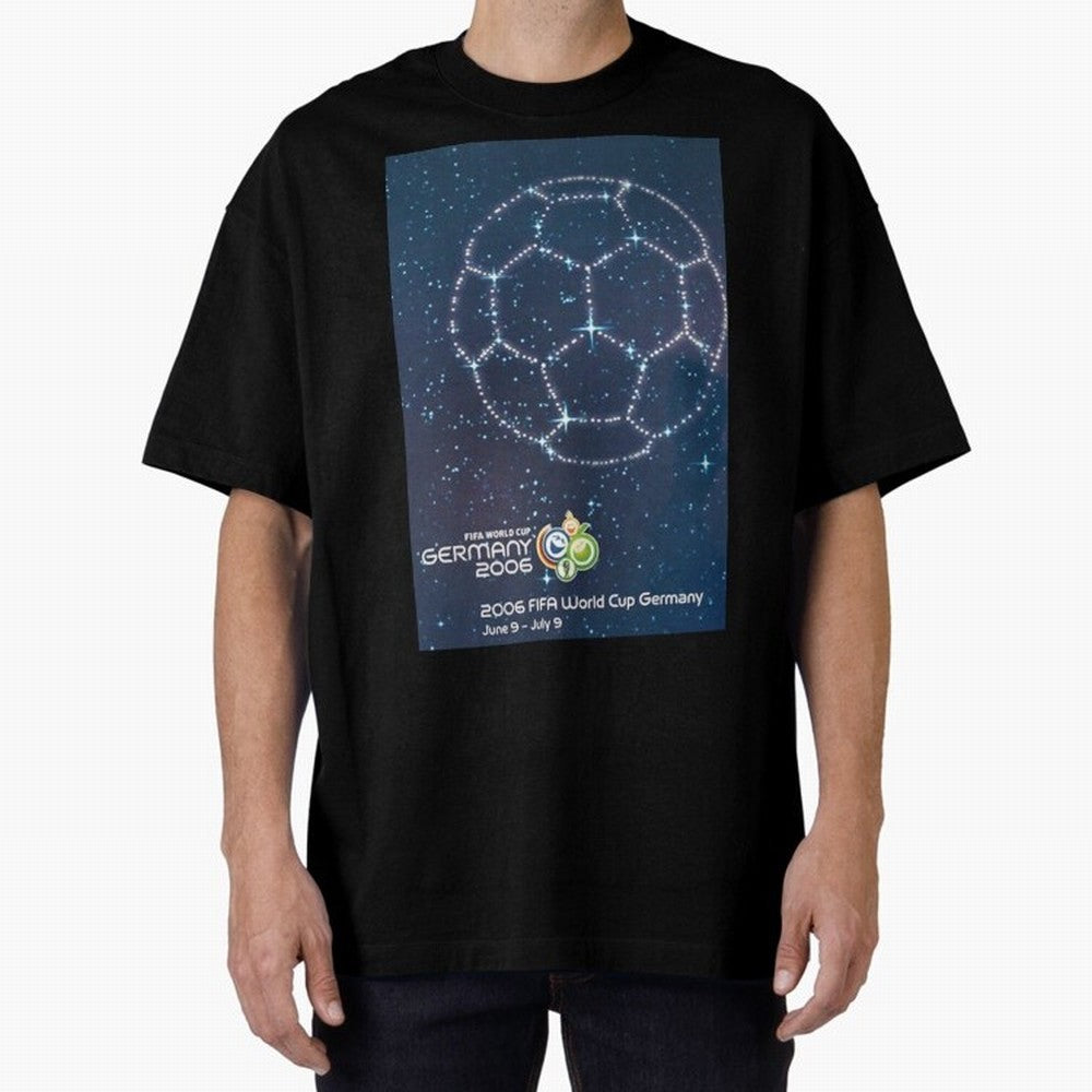 World Cup Germany 2006 v2. Oversized T-Shirt Mark Match Day Hype around FIFA World Cup 2026 Group Stage, Neymar, Spain and Netherlands, Champion Mindset, Group Stage Buzz, Knockout Tension and Passionate Fan Culture; Perfect for Fans, Collectors,