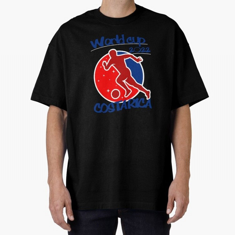 Costa Rica World Cup 2022 Oversized T-Shirt Fuel Global Football Passion for FIFA World Cup 2026 USA Canada Mexico, Built around Neymar, Brazil, Portugal and Argentina, Fan Favorite Moments, National Team Passion, Big Match Drama and Soccer