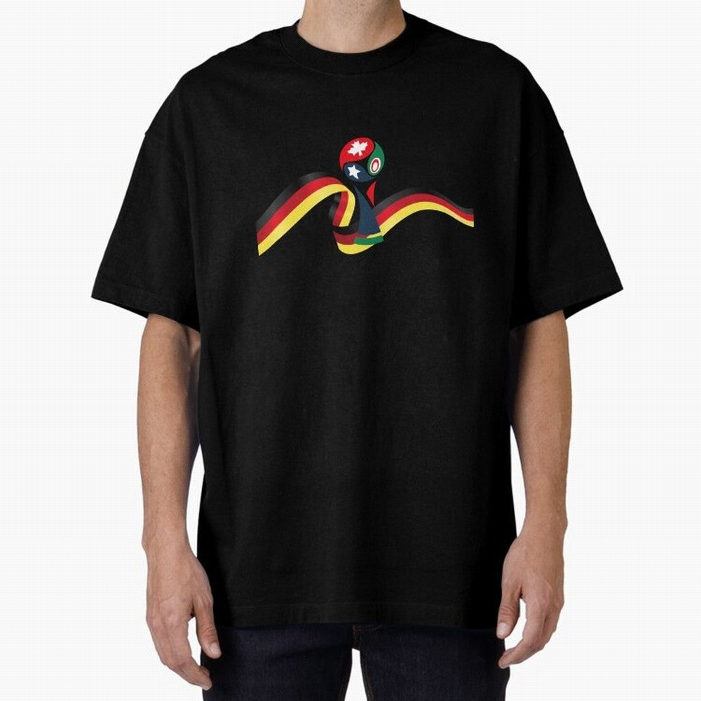 World Cup 2026 Team Germany Oversized T-Shirt Carry the Dream of the FIFA World Cup 2026 Journey through Mbappe Highlights, England Pride, Worldwide Fan Energy, Dramatic Goals, Stadium Lights and Championship Celebrations; Created for Match Day